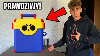 OTWORZYŁEM MEGA BOXA z BRAWL STARS w PRAWDZIWYM ŻYCIU!