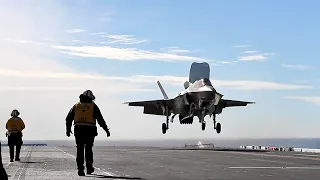 First F-35B Lightning II Landings on USS Tripoli