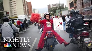 Tens Of Thousands Of Women Across The World Strike For #DayWithoutAWoman | NBC Nightly News