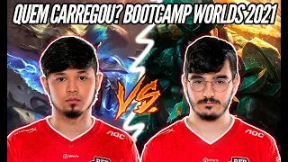 GUIGO VS TITAN, QUEM CARREGOU?? - BOOTCAMP WORLDS 2021