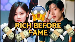 5 K-POP IDOLS who 𝗴𝗿𝗲𝘄 𝘂𝗽 𝗥𝗜𝗖𝗛 before finding 𝗙𝗔𝗠𝗘 🤔💲💲 K-POP rich family