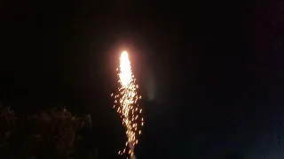 Zink 909 Bombenraketen 💥 5Stk Gezündet mit verschiedenen Effekten 👌 Testvideo!!! Silvestervorfreude