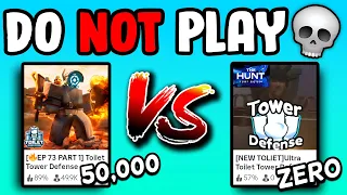 TOILET TOWER DEFENSE Games with ZERO PLAYERS...