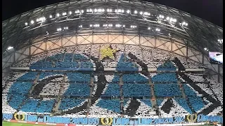 OM-PSG (Tifo + entrée des joueurs)