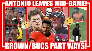 Antonio Brown leaves mid-game! No longer with Tampa Bay Buccaneers
