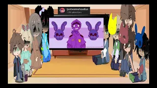 past Michael Afton and his classmates react to the Afton family