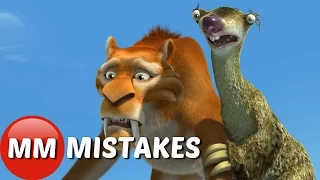 Ice Age MOVIE MISTAKES You Didn't Notice |  Ice Age GOOFS