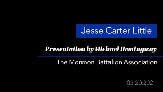 Jesse Carter Little Presentation by Michael Hemingway