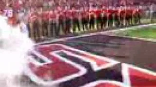 Texas Tech out of the tunnel!