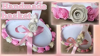 Creative!!..DIY basket projects||Best collection Flower basket from different materials||paper craft