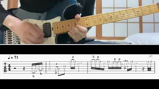 [TAB譜] Goodbye to Romance(Ozzy Osbourne) Guitar solo [ギター]