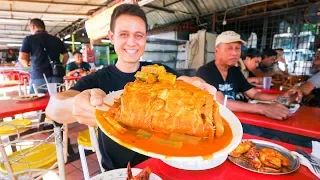 Big Fish Head Curry Tour - MALAYSIAN STREET FOOD in Kuala Lumpur, Malaysia!