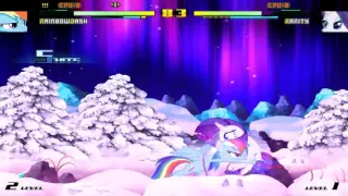 Mugen Fighting Is Magic Rainbow Dash VS Rarity
