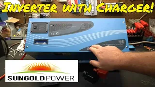 Best inverter to use in an RV or Off Grid home? SunGoldPower Pure Sine Wave Inverter With Charger!