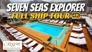 Regent Seven Seas Explorer | Full Ship Walkthrough Tour & Review | 4K | All Public Spaces