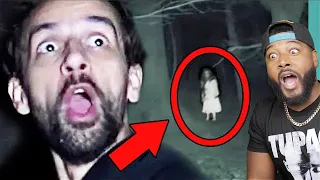 Top 5 SCARY Ghost Videos For FULL SCREEN TERROR | REACTION