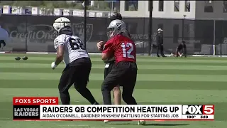 Raiders QB competition heating up