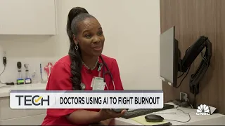 Doctors using A.I. to fight burnout