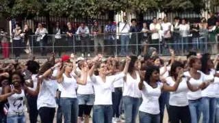 flash mob beyoncé 04.09.2011