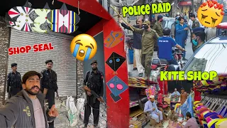 Police Raid On My Kite Shop😭Why?Shop Seal kr Di😳