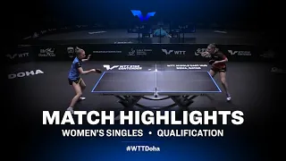 C. Kallberg vs Rachel Moret | WTT Star Contender Doha 2021 | Women's Singles | QUAL Highlights