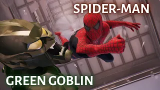 Raimi Spider-Man vs Green Goblin Cinematic Bossfight in Marvel's Spider-Man Remastered Mods