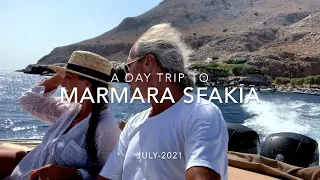 VISUAL DIARIES:Jul2021-A day trip to MARMARA SFAKIA BEACH🚤☀️