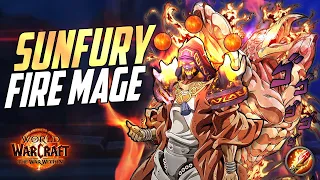 INSANE BURST: Sunfury Fire Mage Gameplay Reveal | The War Within