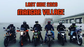Hidden Beauty of Haryana | Mangar Village | Last ride-2020 | Faridabad | #modifiedthunderbird
