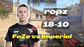 FaZe ropz (18-10) vs Imperial (mirage) | PGL CS2 Major Copenhagen 2024