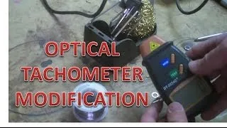 Digital Optical Tachometer Modification