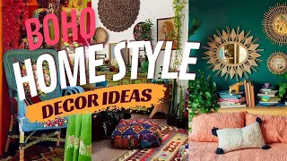 Boho Style Home Ideas. Bohemian Furniture and Designs.