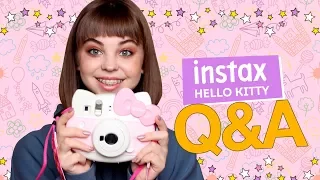 INSTAX MINI HELLO KITTY // ОТВЕТЫ НА ВОПРОСЫ