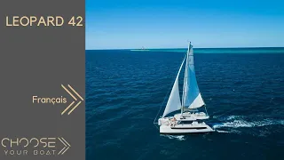 LEOPARD 42 Catamaran : Visite Guidée (en Français)