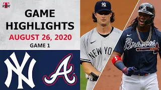 New York Yankees vs. Atlanta Braves Game 1 Highlights | August 26, 2020 (Cole vs. Anderson)