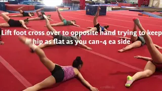 Hip and Spine stretch