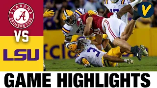 #6 Alabama at #10 LSU | 2022 College Football Highlights