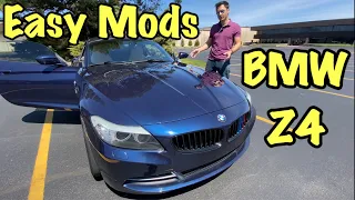 7 Easy BMW Z4 Mods - Every Modification on my E89 Z4