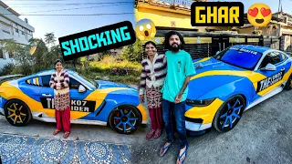 Apni Modified Mustang Gt Ko Ghar Lehi Aaye 😍 Shocking Public Reaction