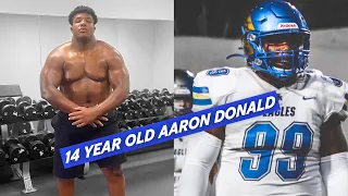 14 YEAR OLD Tyler Parker Next Aaron Donald?!  (High School Football Highlights)