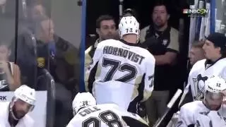 Hornqvist leaves with injury | vs Lightning