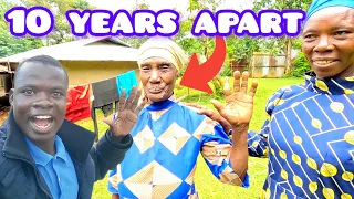 "I'm Your Grandson" ( Surprising My African GRANDMA ) !!! After 10 Years of Separation !!!