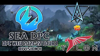 DOTA2 LIVE | Polaris Esports vs Talon Esports | Best of 3 | DPC SEA 2021/22 Tour 1: Division II