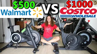 Echelon EX4s vs Echelon Connect - Costco Echelon compared to Walmart Echelon indoor bike