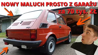 PRAWIE NOWY MALUCH za 70 tys. zł! Oglądamy na żywo + BONUS Fiat 125p