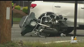 Good Samaritans Into Action After SUV Slams Into Motorcycle