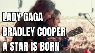 LADY GAGA BRADLEY COOPER ON MAKING FILM MOVIE A STAR IS BORN TOGETHER  INTERVIEW 08/31/2018 CANDID