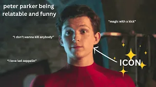 Peter Parker being unintentionally hilarious