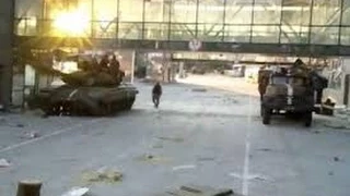 Fierce battle for the Donetsk airport. Жестокий бой за Донецкий аэропорт