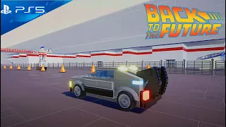 LEGO® 2K Drive (PS5) Vehicle Builder | Back to the Future DeLorean Build